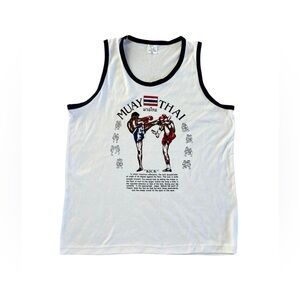 Muay Thai Graphic Tank Top